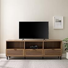entertainment tv center media console wood tv stand modern walker edison living room tv stand
