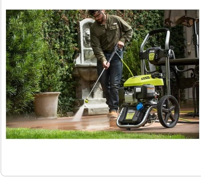 3100 PSI 2.3 GPM Cold Water Gas Pressure Washer with Honda GCV167 Engine