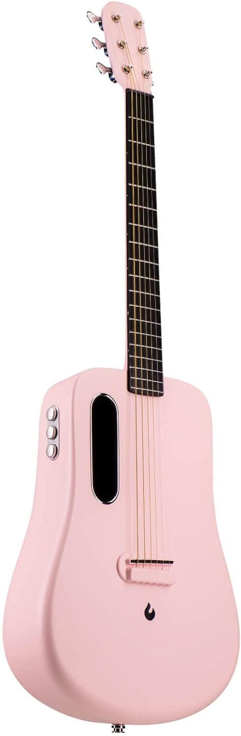 LAVA ME 2 Carbon Fiber Guitar 36 Electric Travel Guitar with Pack Plectrum & Charging Cable