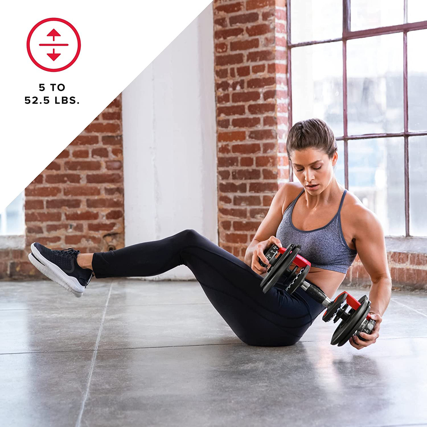 Bowflex SelectTech 552 Adjustable Dumbbells (Pair)