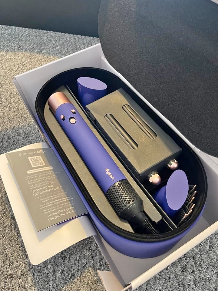 Airwrap Complete Hair Styler NickelFuchsia.