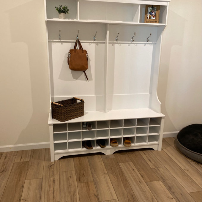 【Furniture】Gracie 60'' Wide Hall Tree with Bench