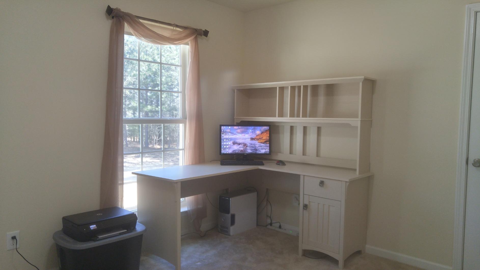 【Furniture】Bush Furniture Salinas Mission Desk with Hutch, Lateral File Cabinet and 5 Shelf Bookcase