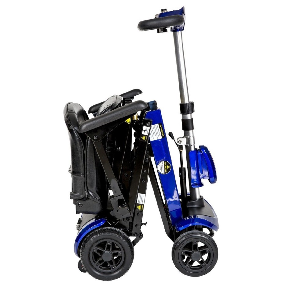 SOLAX 4-Wheel Remote Control Folding Mobility Scooter-2022