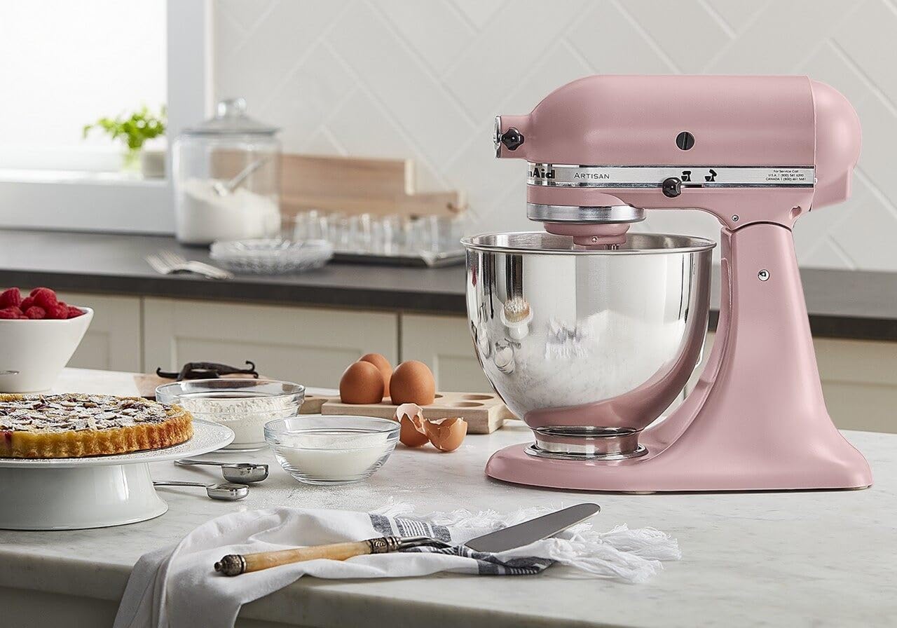 KitchenAid Artisan Series 5-Quart Tilt-Head Stand Mixer - KSM150PS, Milkshake