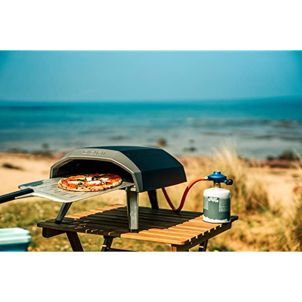 Ooni Koda 12 Gas Pizza Oven – Award Winning Outdoor Pizza Oven – Portable Gas Pizza Oven For Authentic Stone Baked Pizzas – Great Addition For Any Outdoor Kitchen