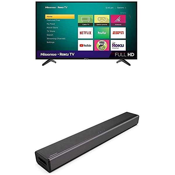40-Inch Class H4 Series LED Roku Smart TV with Alexa Compatibility (40H4F, 2020 Model) 40 in TV Only