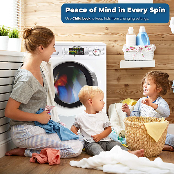Equator 2020 24′′ Combo Washer Dryer White Winterize+Quiet