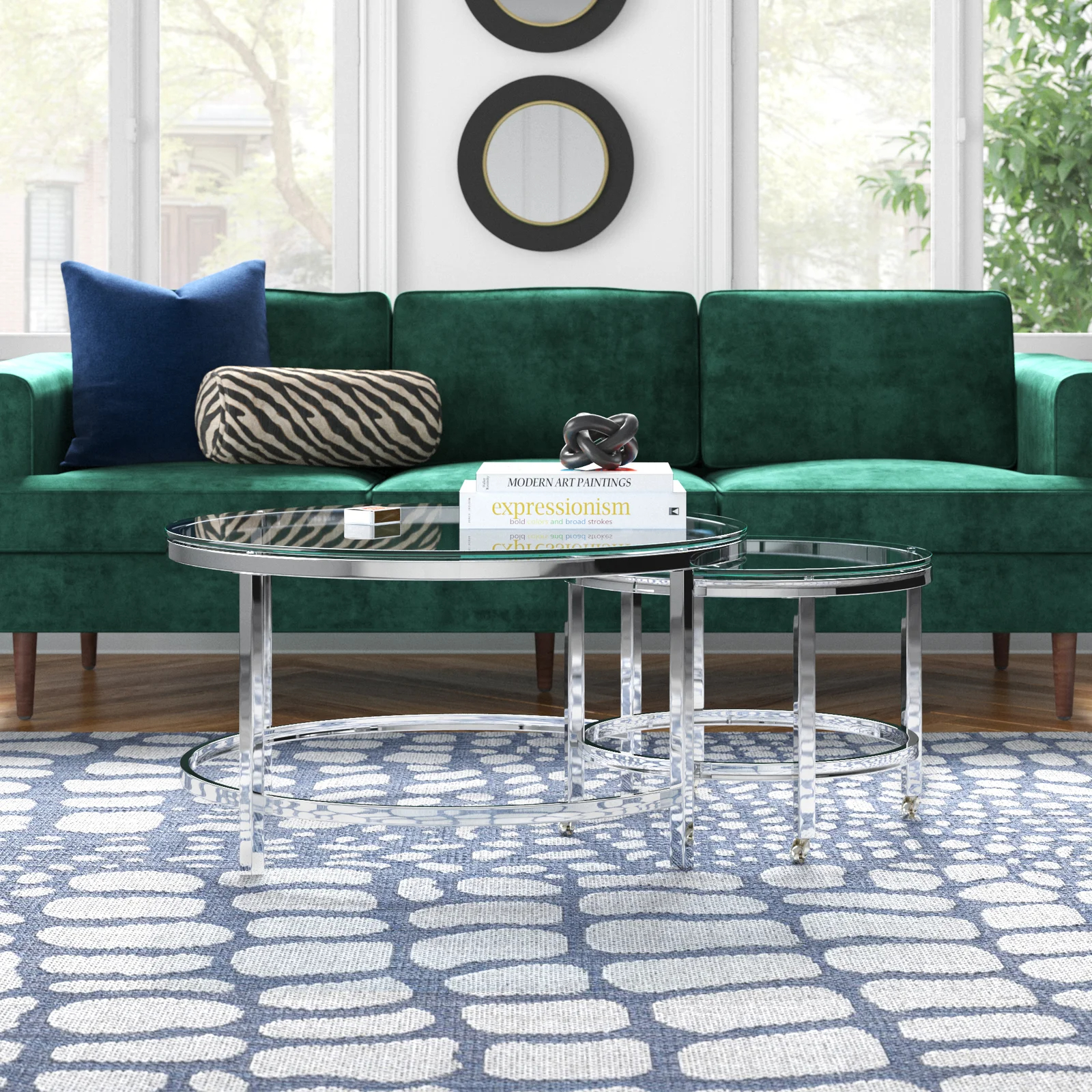 【Furniture】Cambrie 2 Nesting Tables