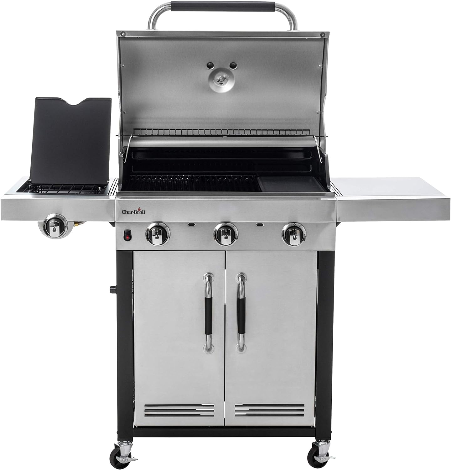 Char-Broil Advantage Series 345S - 3 Burner Gas Barbecue Grill with TRU-Infrared Technology, Stainless Steel Finish