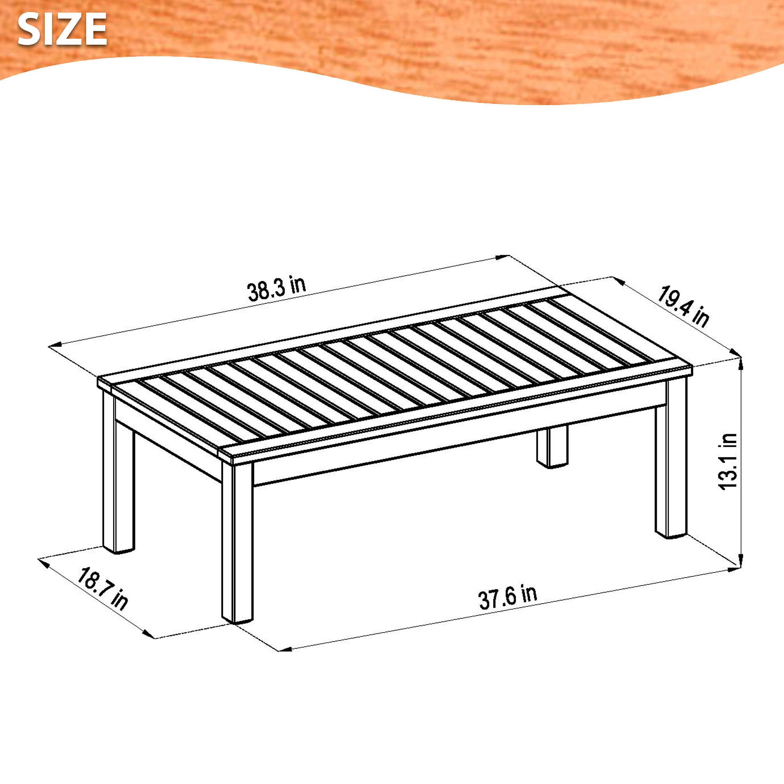 【Furniture】Patio 8-Pc Deluxe Conversation Set | Dark Teak Finish | Ideal for Indoors Outdoors