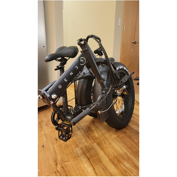 3-Groove FOLDABLE ELECTRIC BIKE; A clearance sale