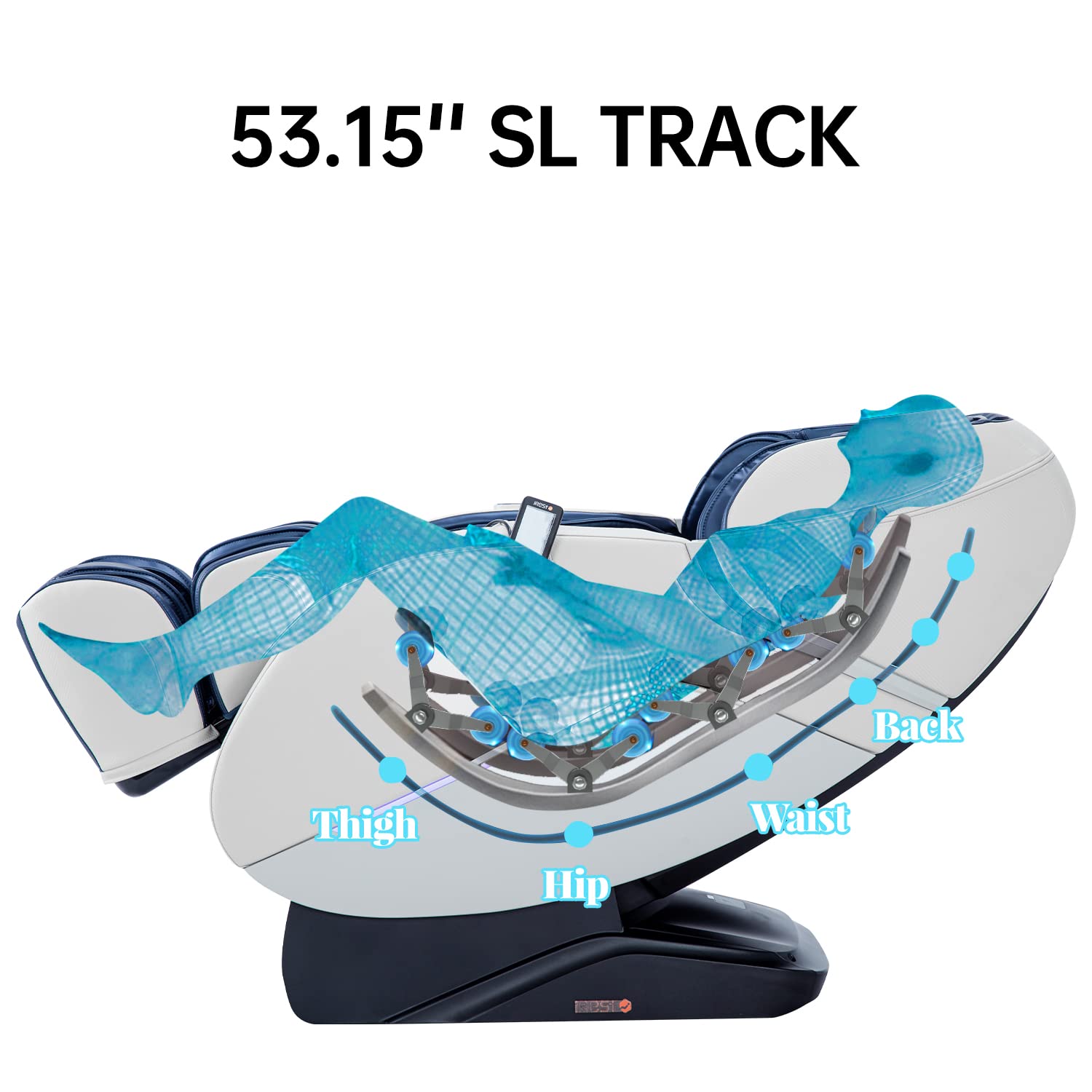 【Furniture】iRest SL Track Massage Chair Recliner, Full Body Massage Chair with Zero Gravity
