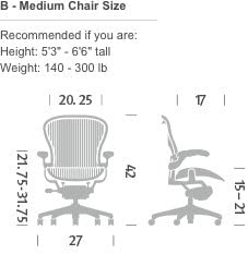 Herman Miller Aeron Chair Graphite