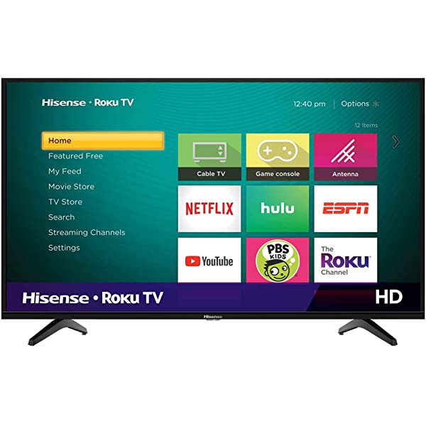 40-Inch Class H4 Series LED Roku Smart TV with Alexa Compatibility (40H4F, 2020 Model) 40 in TV Only