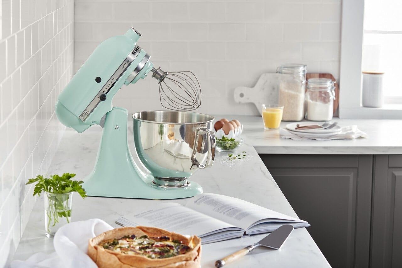 KitchenAid Artisan Series 5-Quart Tilt-Head Stand Mixer - KSM150PS, Milkshake