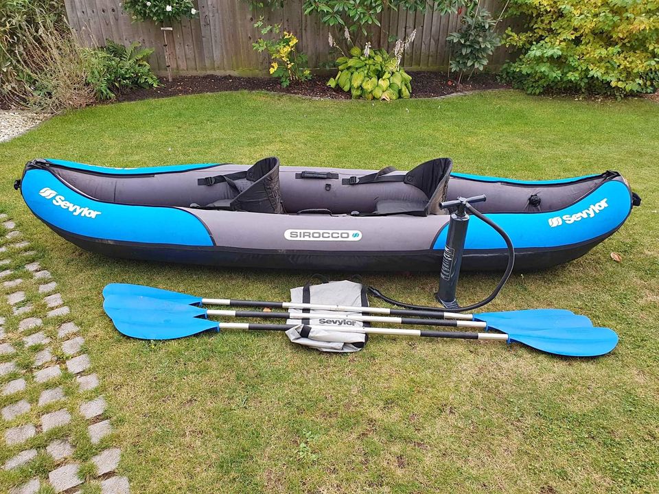 Sevylor Sirocco PRO 2+1 inflatable kayak