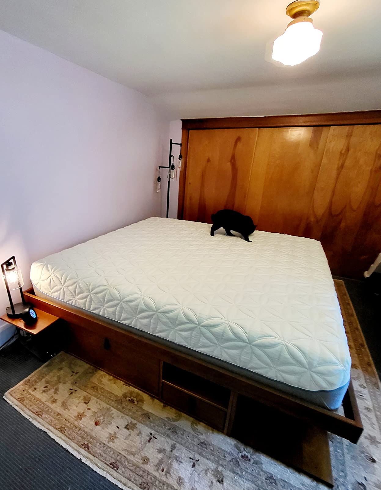 【Furniture】Bali Storage Platform Bed with Drawers