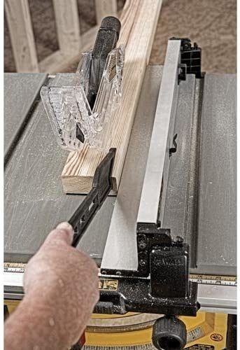 DEWALT 10 Inch Table Saw, 32-1/2 Inch Rip Capacity, 15 Amp Motor, With Rolling/Collapsible Stand (DWE7491RS)