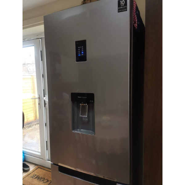 RB31FDRNDSA – freestanding – 308 litres – A+ – metallic fridge-freezer – fridge-freezers (freestanding, graphite, metallic, up-right, LED, glass, 308 litres) [Energy Class A+]