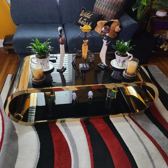【Furniture】Jasonville Floor Shelf Coffee Table with Storage