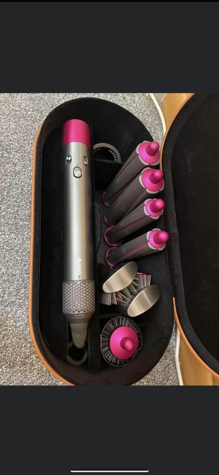 Airwrap Complete Hair Styler NickelFuchsia.