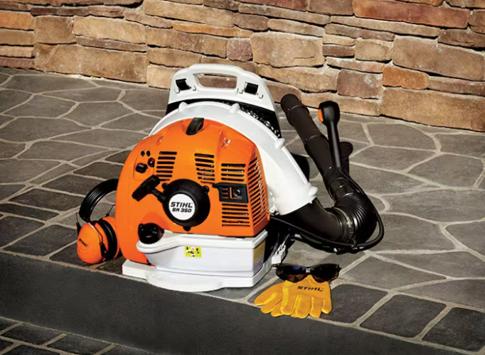 Roll Over to Zoom STIHL BR 350-Z 201 mph 436 CFM Gas Backpack Leaf Blower”.