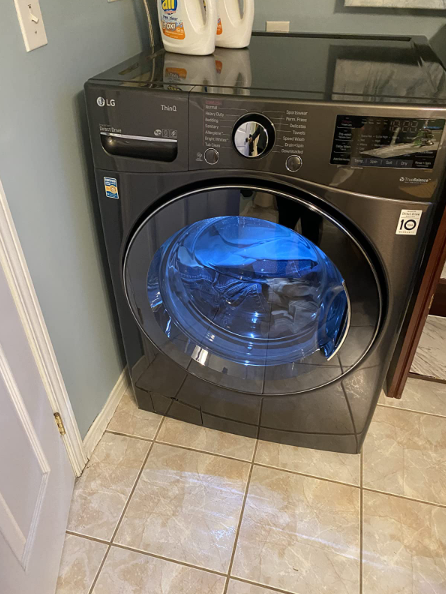 LG WM3998HBA 4.5 cu.ft. Front Load Washer & Dryer Combo