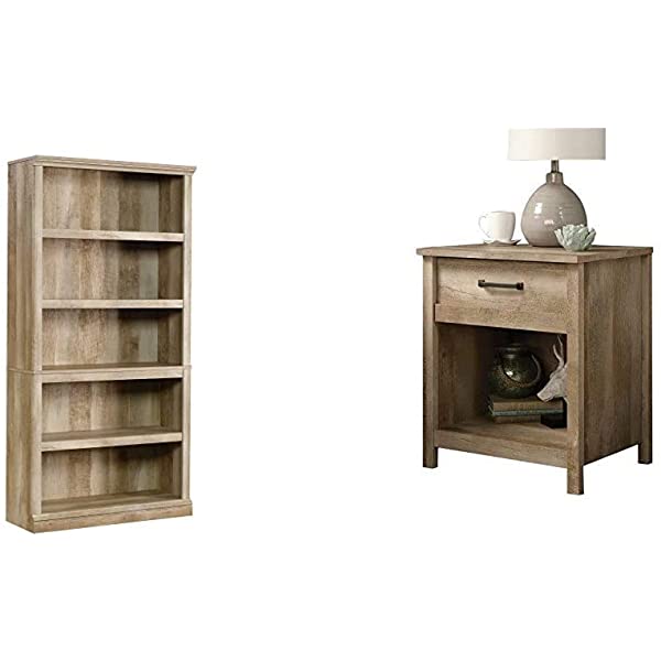 Sauder Select Collection 5-Shelf Bookcase, Washington Cherry finish Washington Cherry Finish Bookcase