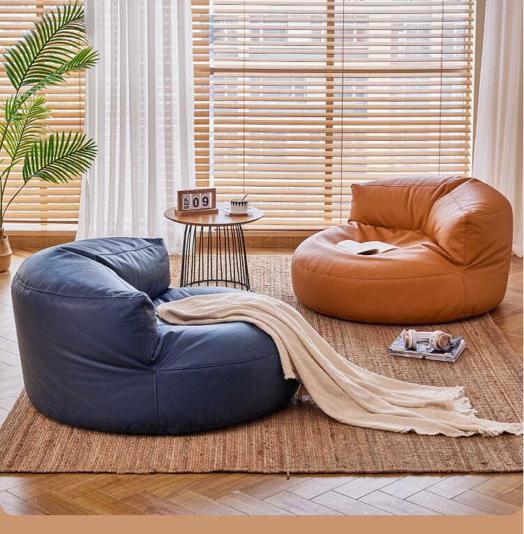 Modern single sofa household small apartment living room bedroom sofa balcony lounge chair