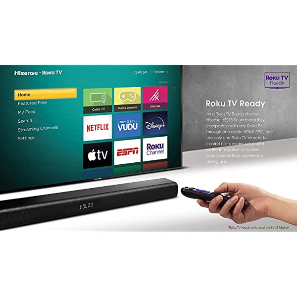 40-Inch Class H4 Series LED Roku Smart TV with Alexa Compatibility (40H4F, 2020 Model) 40 in TV Only