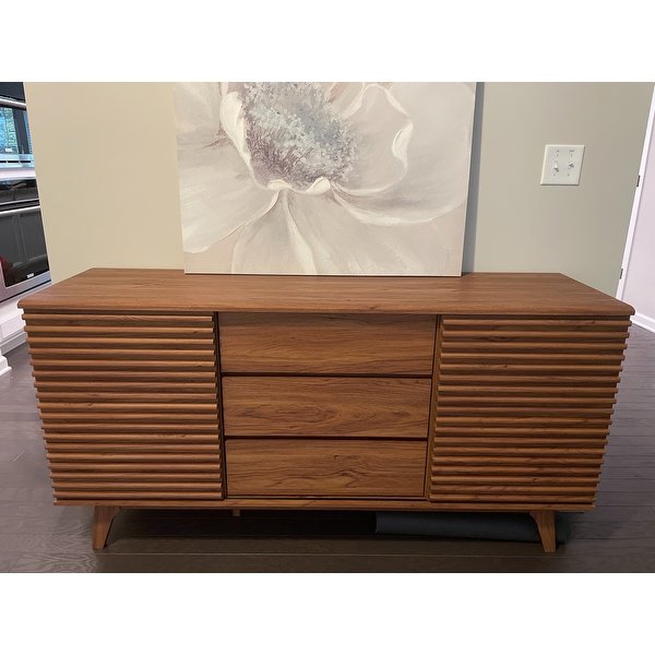 Carson Carrington Lagered Sideboard Buffet Table - Walnut