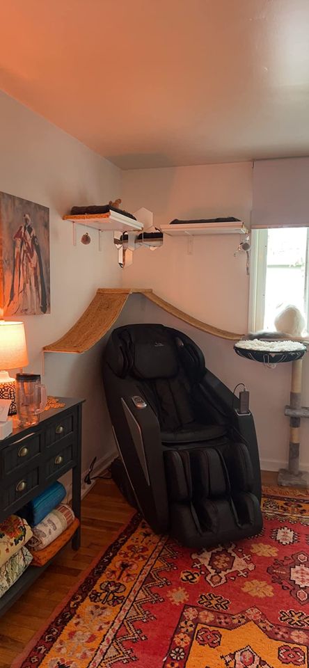 2023 4D Massage Chair, Full Body Shiatsu Recliner with Electric Extendable Footrest, Zero Gravity