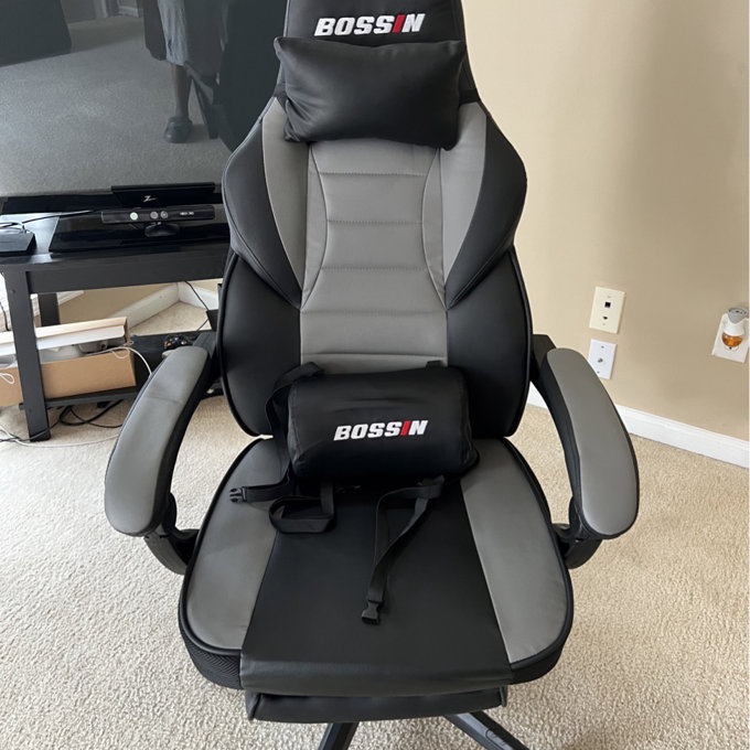【Furniture】Racing Style Large Size High-Back PU Leather Gaming Chair