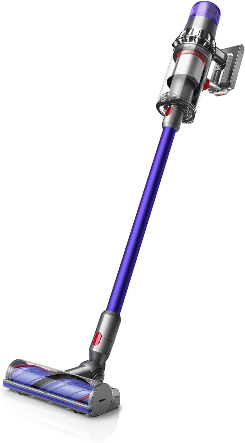 V11 Plus Cordless Vacuum Cleaner, Nickel/Purple