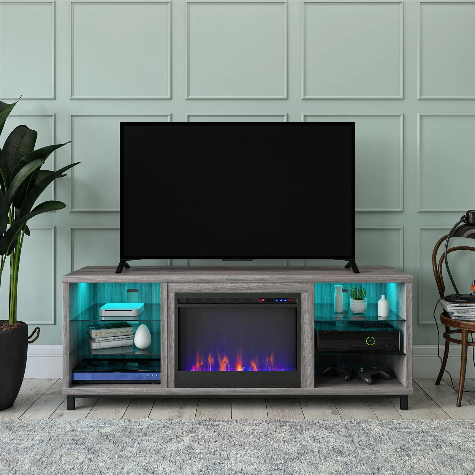 【Furniture】【BS】Vaske TV Stand for TVs up to 70