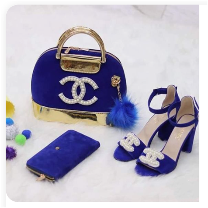 Bag,Shoes and Wallet Combine