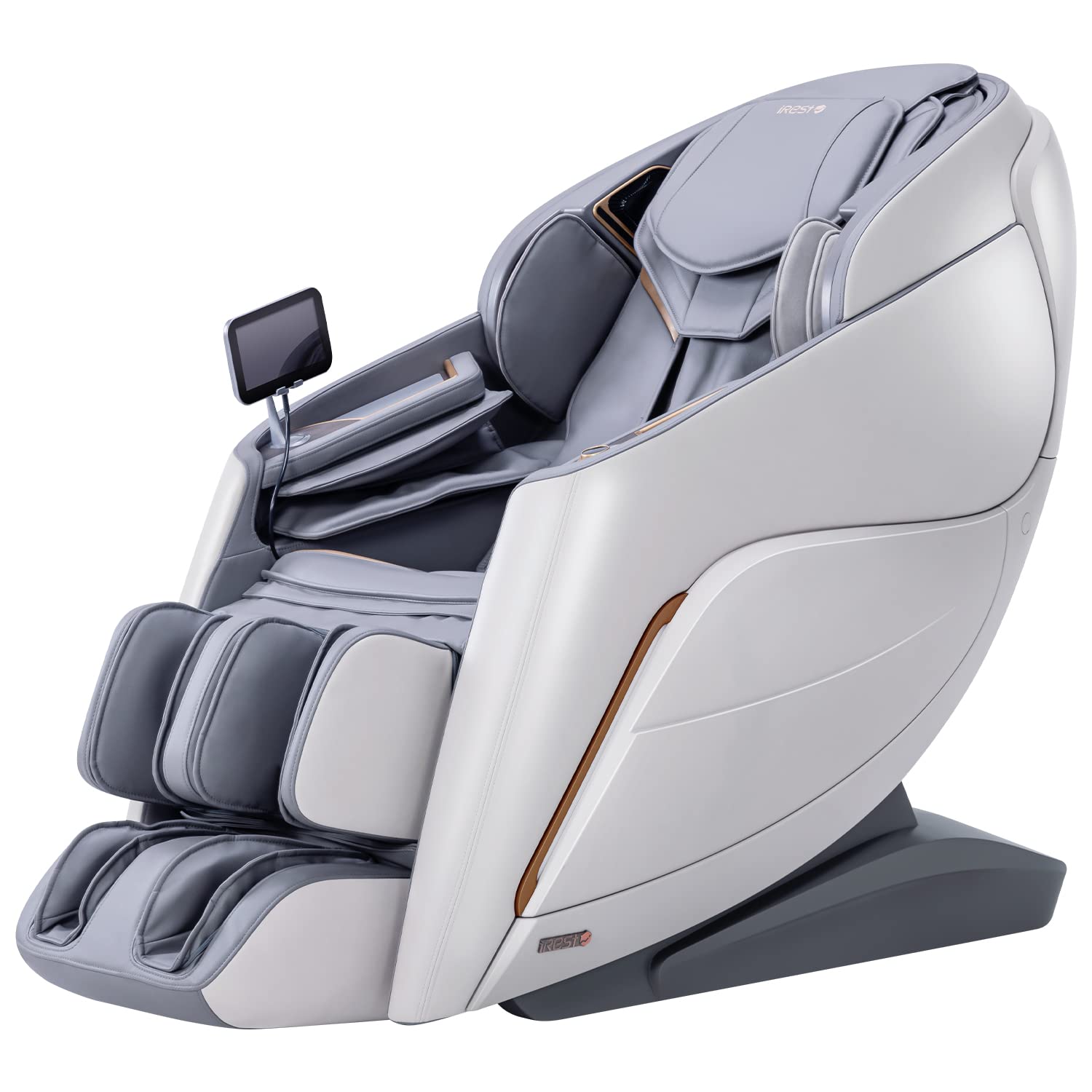 【Furniture】iRest 2023 4D Massage Chair Recliner, Zero Gravity Shiatsu Massager with AI Voice Control