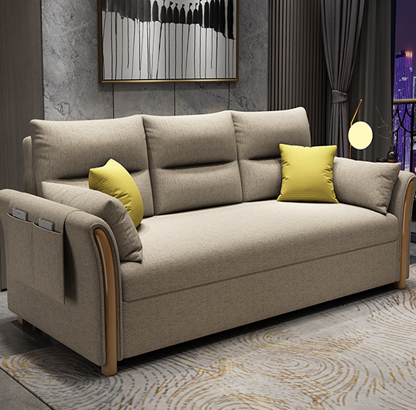 ZSEFV dual-purpose folding sofa bed, sofa bed with mattress, bedroom sofa bed