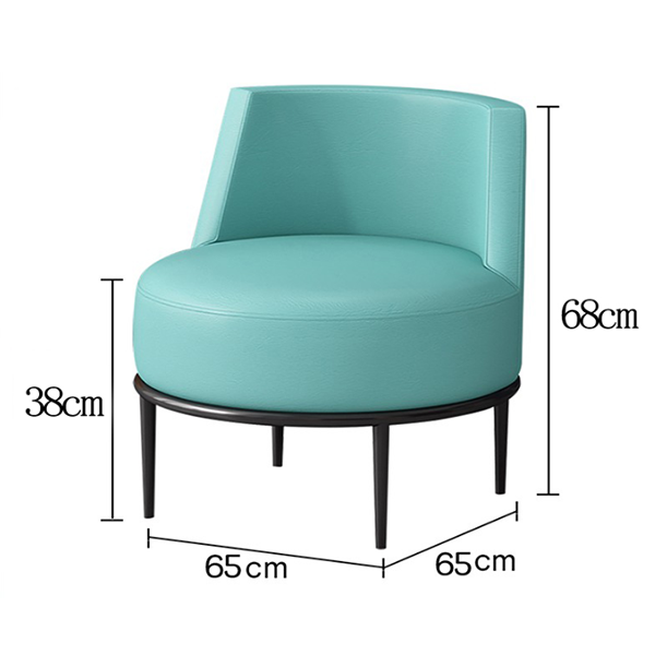【Furniture】Four Sets Outdoor Leisure Tea Table Chair Combination Backrest Chair 1 Table and 3 Chairs