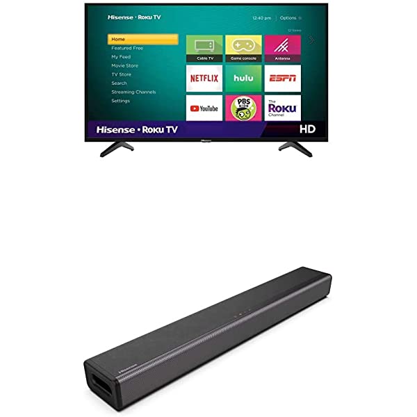 40-Inch Class H4 Series LED Roku Smart TV with Alexa Compatibility (40H4F, 2020 Model) 40 in TV Only