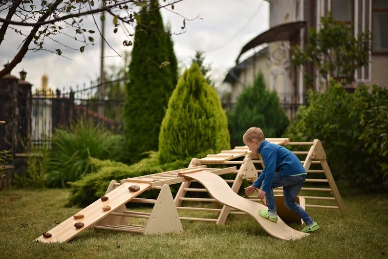 Outdoor  indoor play structure, Indoor playground, kids climbing structure