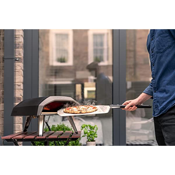Ooni Koda 12 Gas Pizza Oven – Award Winning Outdoor Pizza Oven – Portable Gas Pizza Oven For Authentic Stone Baked Pizzas – Great Addition For Any Outdoor Kitchen