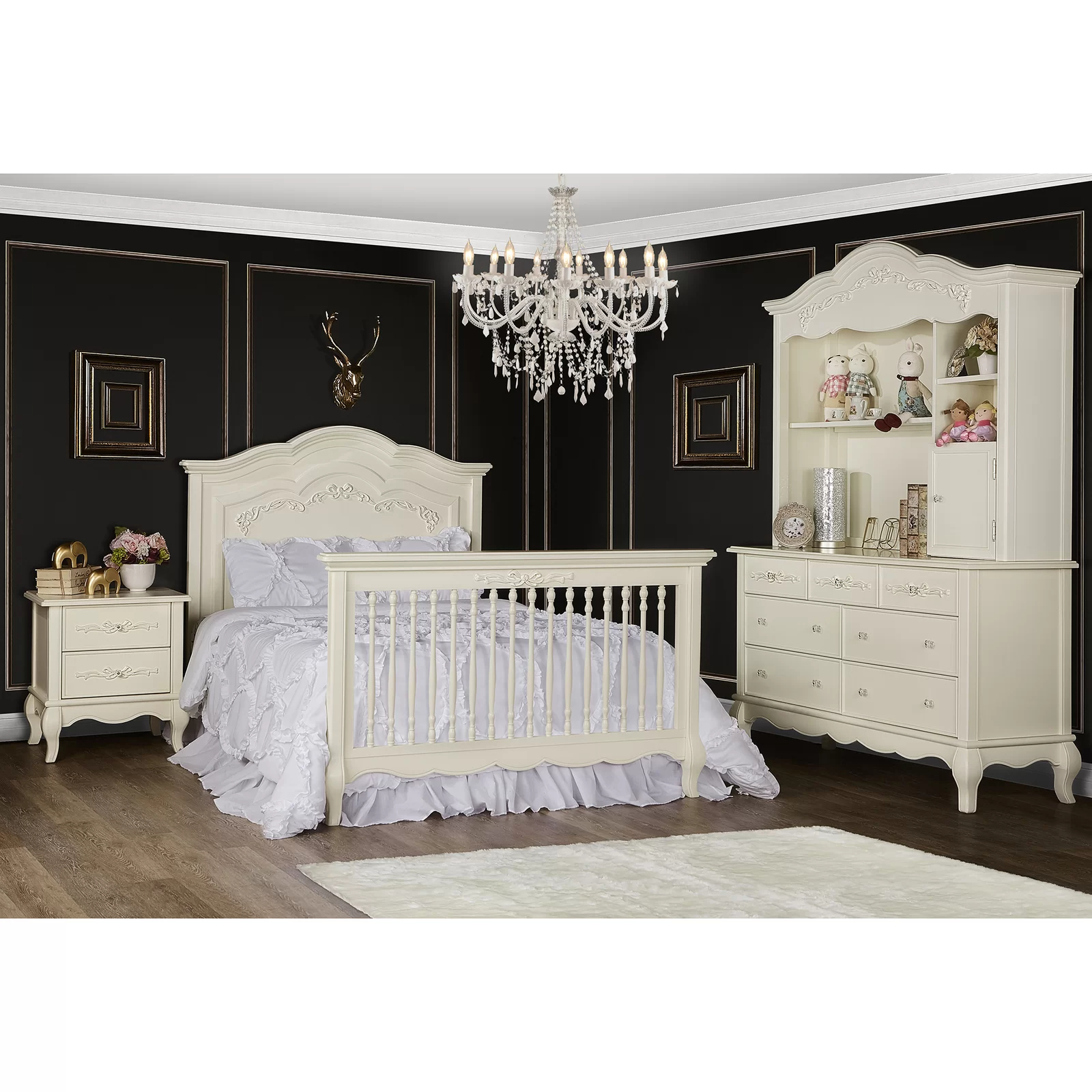 【Baby&Kids】Aurora 5-in-1 Convertible Crib