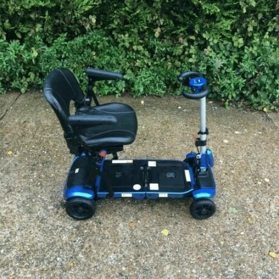 SOLAX GENIE BLUE MANUAL FOLDING MOBILITY BOOT SCOOTER FULLY SERVICED