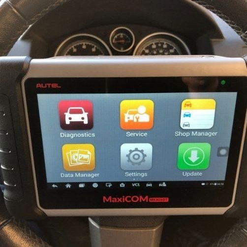 Autel MaxiCOM MK808BT Autodiagnose-Scan-Tool, 2022 Neueste aktualisierte Ver. von MK808, MX808