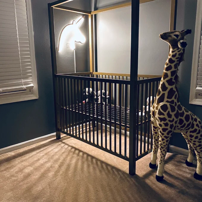 【Baby&Kids】Monarch Hill Haven Canopy Crib