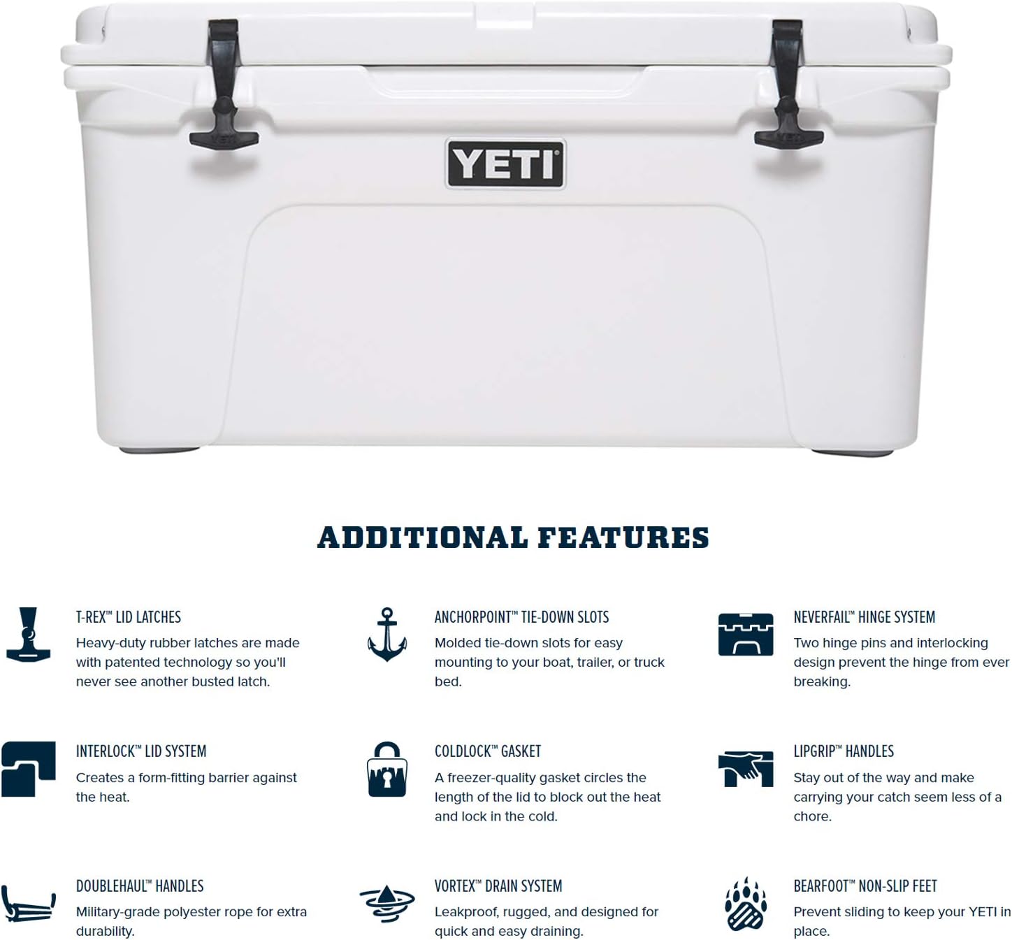 YT Tundra Haul Portable Wheeled 65 Cooler