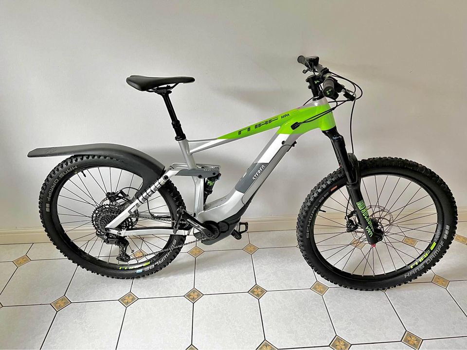 CUBE STEREO HYBRID 160 RACE ELECTRIC MOUNTAIN BIKE SIZE