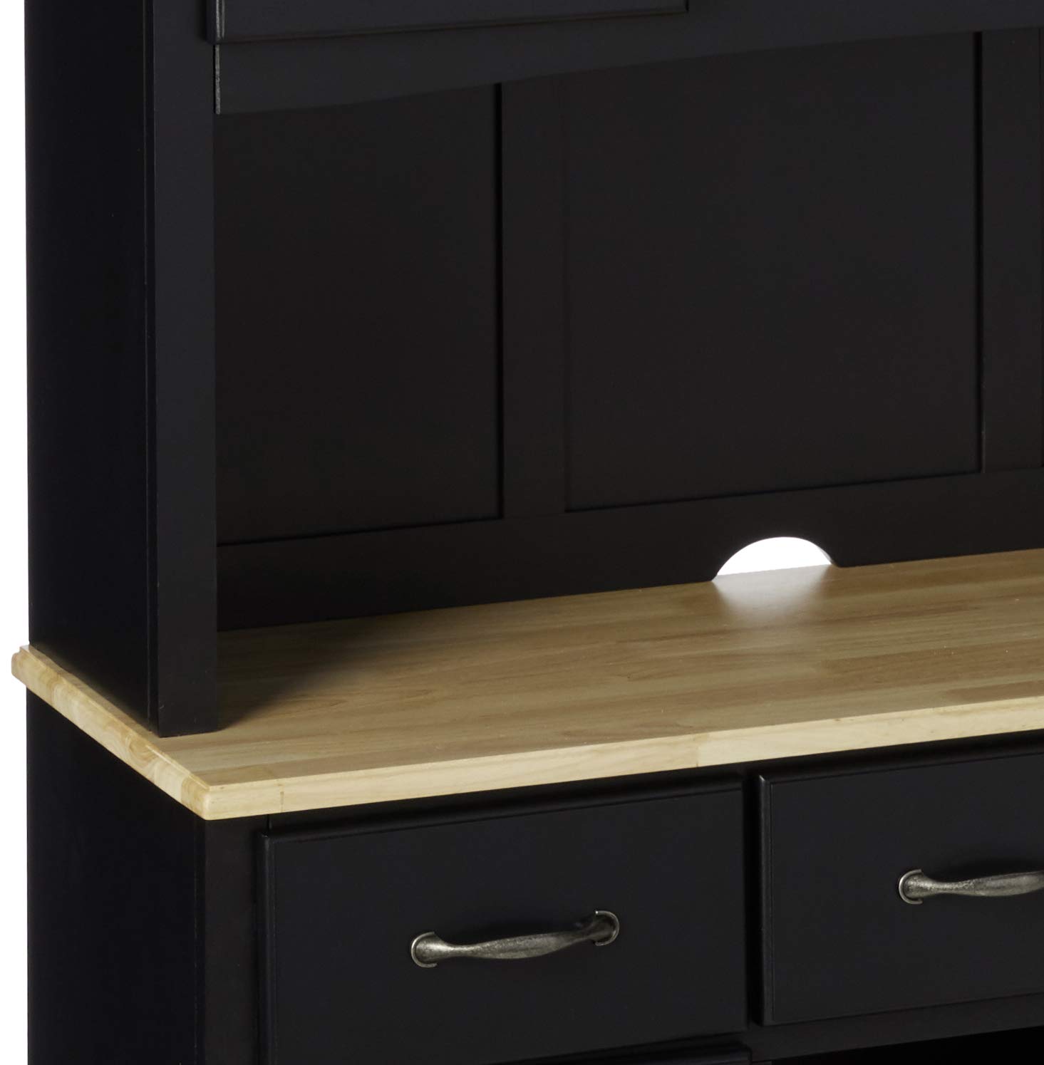 【Furniture】Server sideboards - Buffets - Credenzas, Hutch, Black